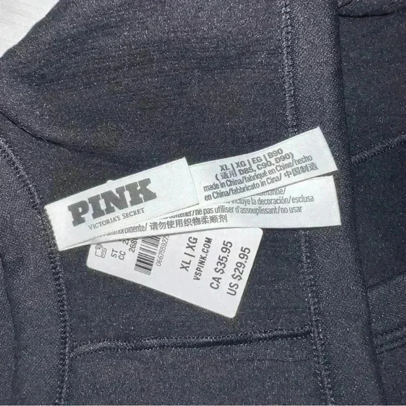 PINK Victoria's Secret Black Women's Intimate Sports Bra - Picture 7 of 7